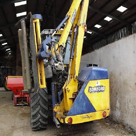 Parked Hedge Cutter