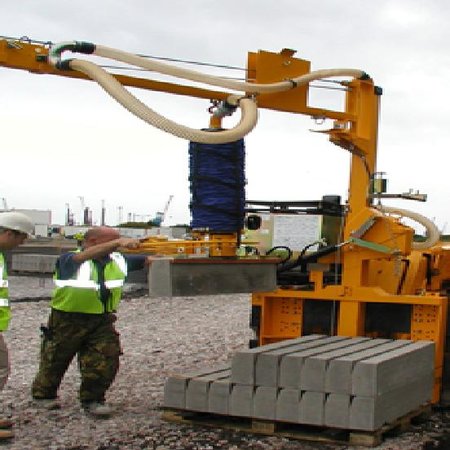 Using Kerbing Machine