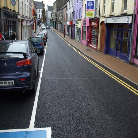 Street Into Monaghan